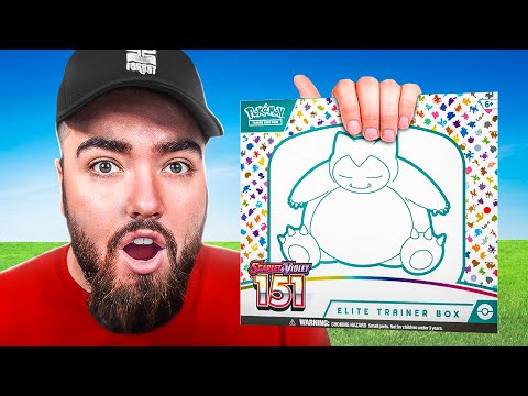 The NEW Pokemon 151 Box is INSANE!