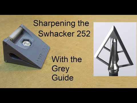 Swacker 252 broadhead sharpening