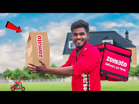 One Day Food Delivery Man challenge #mrsuncity #fooddelivery #experiment