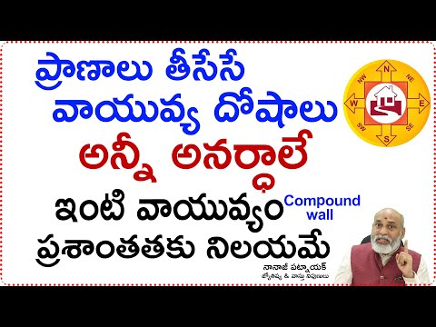 ప్రాణాలు తీసేసే వాయువ్య దోషాలు  Vayuvyam Northwest Vastu Remedies in Telugu|Jagathsrishti