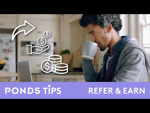 Pond5 Tips - Referral Program