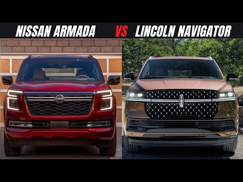 2025 Lincoln Navigator vs. 2025 Nissan Armada: Ultimate Full-Size SUV Showdown