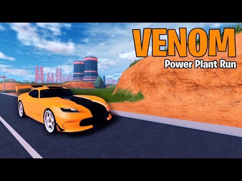 99.9% Perfect Venom Power Plant Run in Roblox Jailbreak