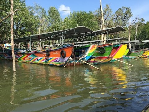 Floating Market In Bangkok, Thailand