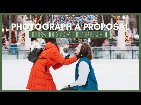 Photographing a SURPRISE Proposal | Tips and Tricks