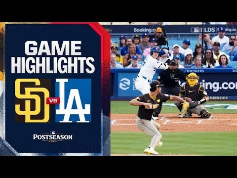 Padres vs. Dodgers NLDS Game 5 Highlights (10/11/24) MLB Highlights