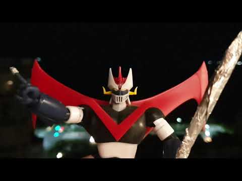 人造閃電，無敵鐵金鋼，金鋼大魔神，背景是真正的閃電，Great Mazinger thunder(鐵甲萬能俠) グレートマジンガー