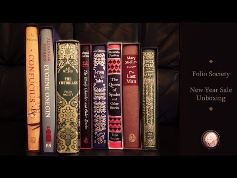 Folio Society New Year Sale Unboxing