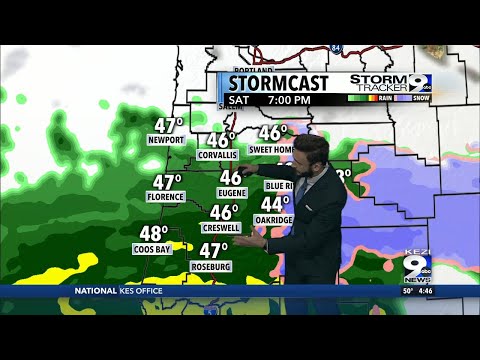 Break in rain Saturday morning, returns Saturday night