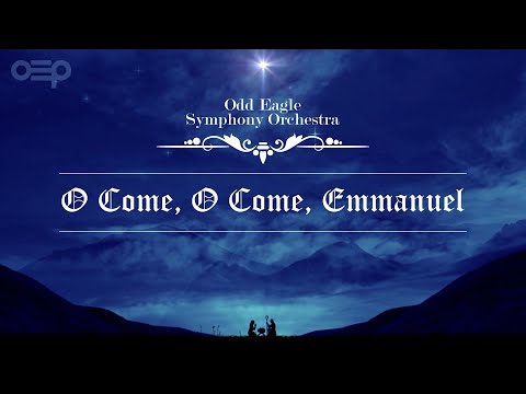 O Come, O Come, Emmanuel | Orchestral Christmas Music with 4K MIDI Visualizer