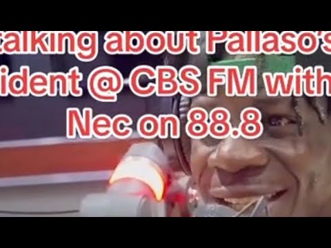 Alien skin talks about PALLASO's attention to attack him on CBS fm