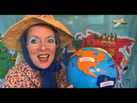 Travel the 🌍 world & learn the 7 continents with Mother Goose & Lucy!  🪿