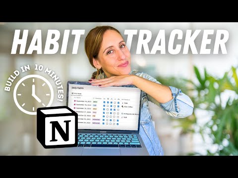 Create a Habit Tracker in Notion With Me (You Only Need 10 Minutes!)