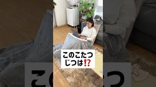 超小型おひとりさま用こたつ！こたむき #shorts