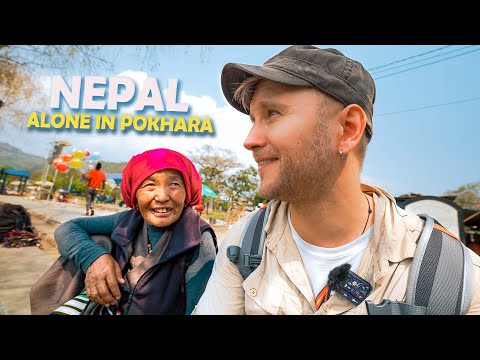 Traveling Alone in Nepal / From Kathmandu to Pokhara / Nepali Food You Should Try!