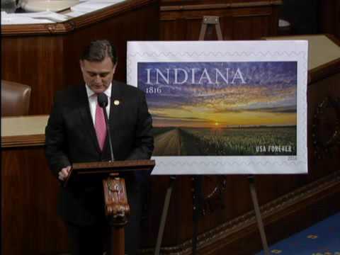 Rep  Messer Honors Indiana's Bicentennial