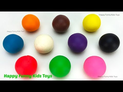 Learn Colors with Play Doh Balls and Whale Dog Molds Surprise Toys Chupa Chups The Good Dinosaur Egg