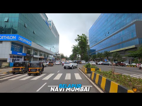 4K Drive in Belapur | Central Business District of Navi Mumbai