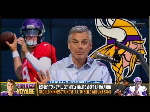 THE HERD | Colin Cowherd STUNNED, Minnesota Vikings Will KEEP Sam Darnold, Trade J.J. McCarthy | NFL