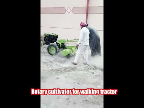 Rotary cultivator for walking tractor