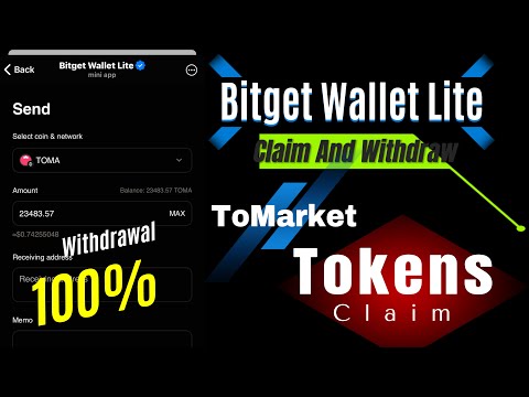 🔥Claim And Withdrawal Tokens Bitget Lite 🥰 !!  Tomarket new update today 🥳