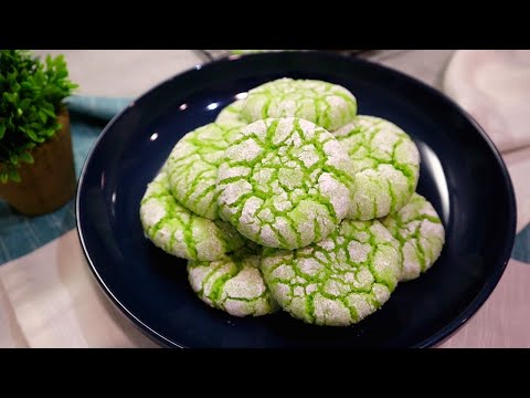 St. Patrick’s Day Crinkle Cookies | No Chill Needed