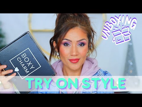 Boxycharm TRY ON Unboxing for January 2023