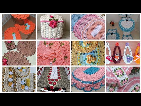 Ideas elegantes y hermosas de patrones de crochet hechos a mano para decoraciones del hogar