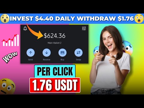 INVEST $4.40 DAILY WITHDRAW $1.76 (🔥PROOF) : (DO NOT MISS❌) USDT MINING WEBSITE 🚀 HIGH PROFIT SITE 🎁