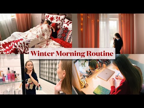 MY MORNING ROUTINE - WINTER VLOGMAS DAY 24