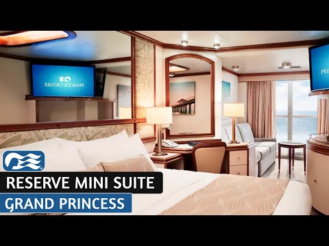 Grand Princess | Reserve Mini Suite | Full Walkthrough Tour & Review | 4K