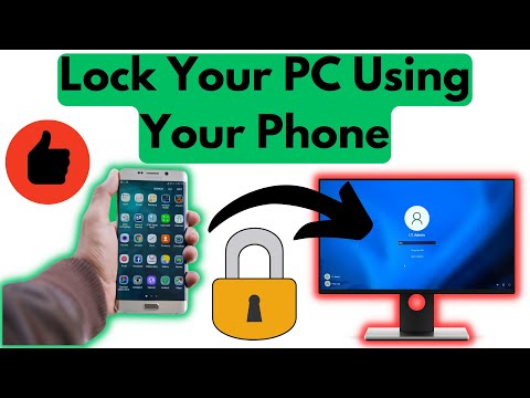 How to Lock Your PC/Laptop Using Mobile Phone | Lock Your PC From Your Phone