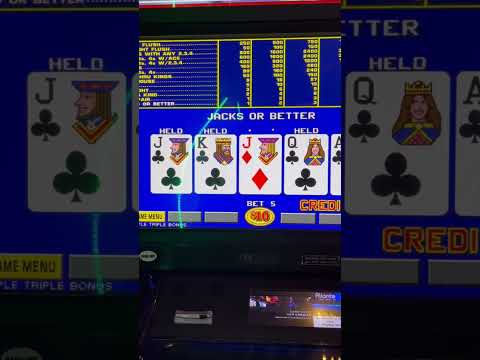 4 To the Royal! Does He Get It? (part 2) #royalflush #videopoker #gambling #livelife365