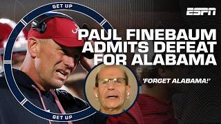 Paul Finebaum WAVES THE WHITE FLAG after Alabama's loss to Michigan 🚨 'IT WAS A MESS!' | Get Up