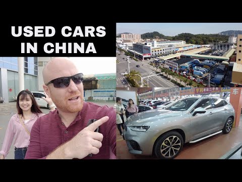 Walkabout Used Car Lot in China