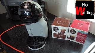 How to Use the Dolce Gusto Mini Me Nescafe Delonghi Coffee Machine - Beginners guide