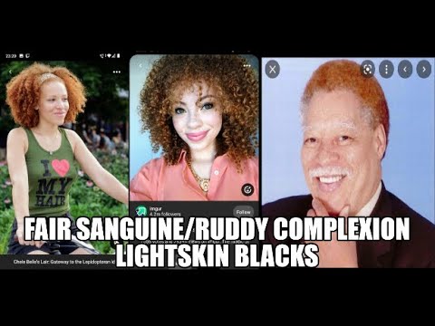 What Is a Fair, Sanguine/Ruddy Complexion | Henry VIII/Elizabeth I The Redheaded blacks, Short Video