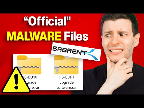 ⚠️ WARNING: Sabrent's Official Website Had Malicious Fake Firmware