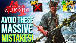 Black Myth Wukong - 11 Huge Mistakes Might Ruin Your Game (Black Myth Wukong Tips & Tricks)