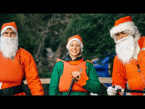 Paddle With Santa