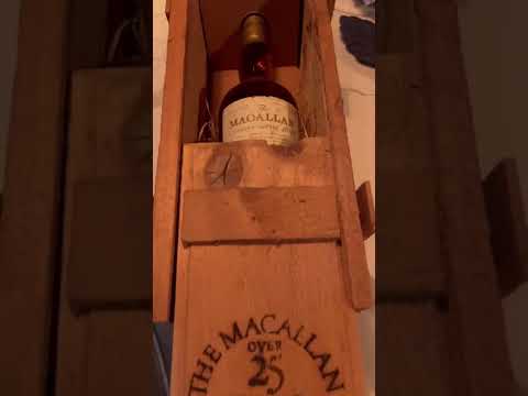 Unboxing 1989 Macallan 25 Anniversary Malt