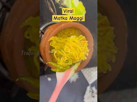 Matka Maggi | Handi Maggi | Viral maggi recipe #viralvideo #noodles #maggi #maggie #cooking #food