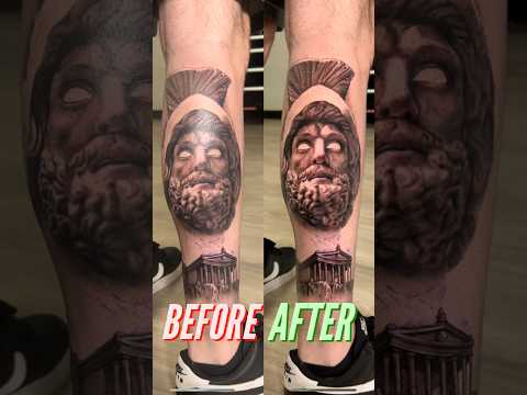 How Tattoo Artists Remove glare from their photos