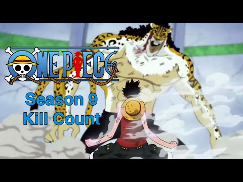 One Piece Season 9: Enies Lobby (2006-2007) Kill Count