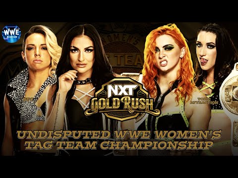 WWE 2K24 NXT GOLDRUSH; PFC VS. TOXIC ATTRACTION FOR THE UNDISPUTED WOMEN'S TAG TEA CHAMPIONSHIP!!!