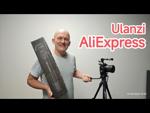 Ulanzi OMBRA 1 6M Video Travel Tripod 360° Panorama Fluid Drag Pan Tripod Max Load 6KG Arca Swiss Pl