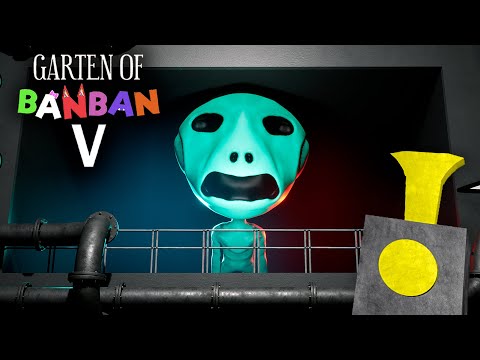 Garten of Banban 5 - BENITO Boss Fight (Gameplay #8)