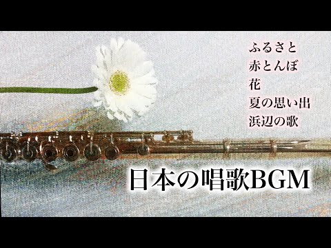 【作業BGM】日本の唱歌・童謡【フルート&ピアノ】