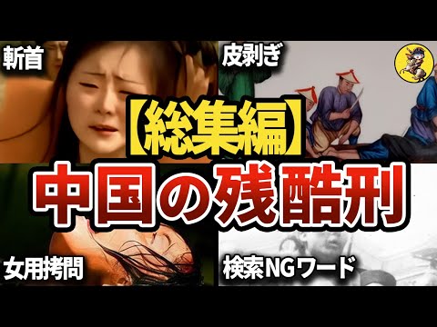 【睡眠用】ヤバ過ぎて眠れない！中国の残酷刑の総集編！！【世界史】