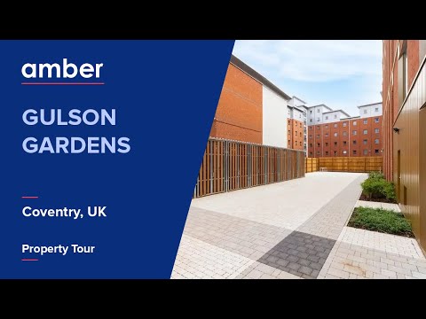 Property Tour | Gulson Gardens, Coventry | Student Accommodation in UK | amber